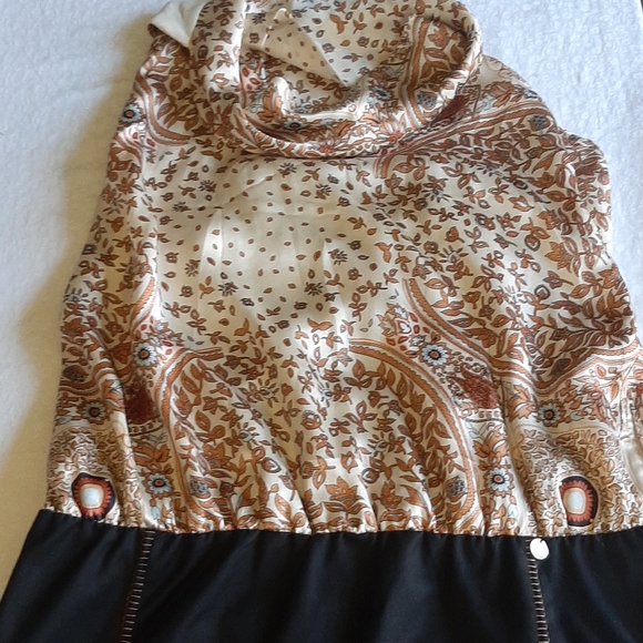 NWT LIU JO Silk Blouson Dress - Picture 3 of 4